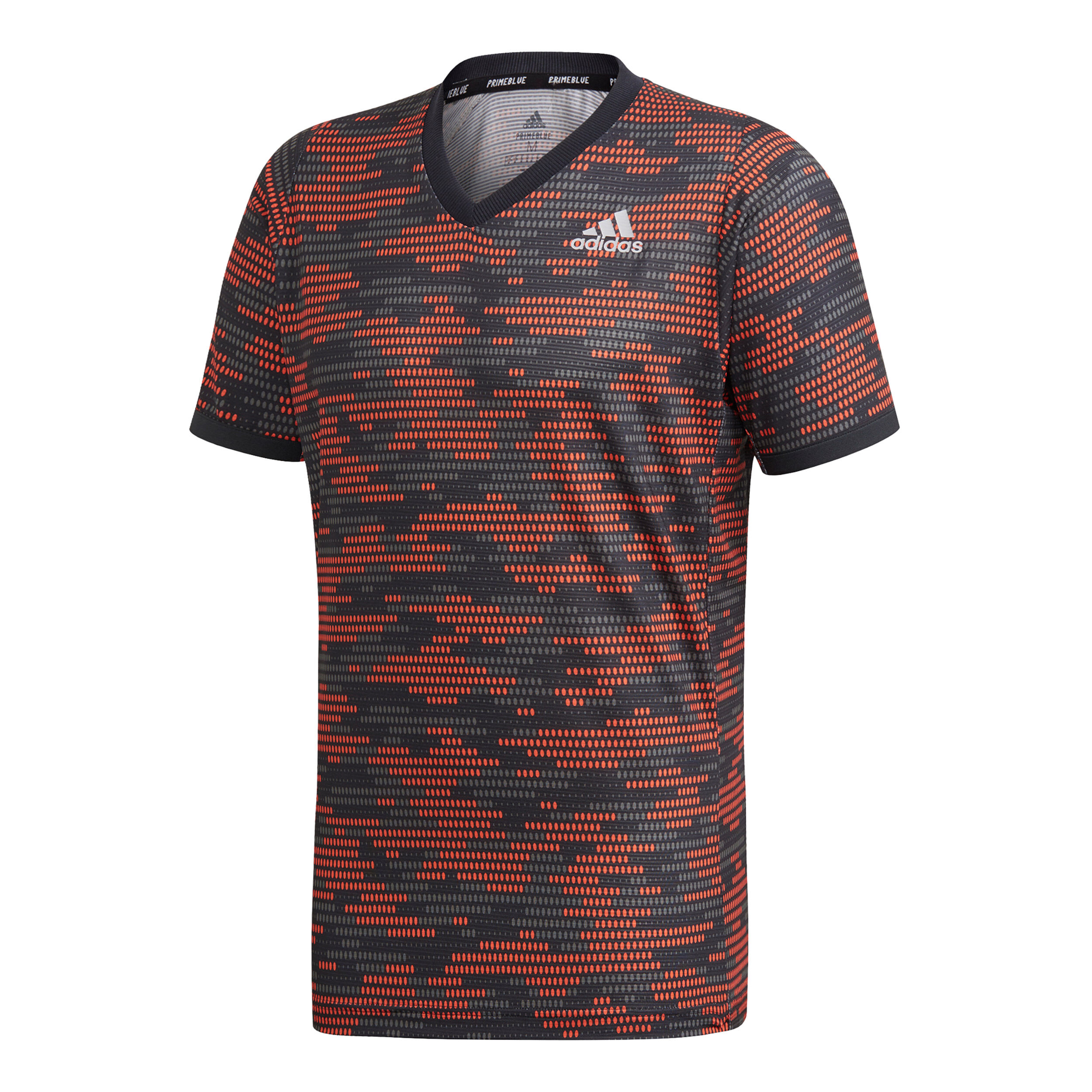 Buy adidas Free Lift T Shirt Men Dark Grey Orange online Tennis Point UK