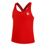Quiet Please Clothing Quiet Please Serve & Volley 2.0 Tank Top Women-Red