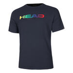 HEAD Clothing HEAD Rainbow T-Shirt Men - blue, 