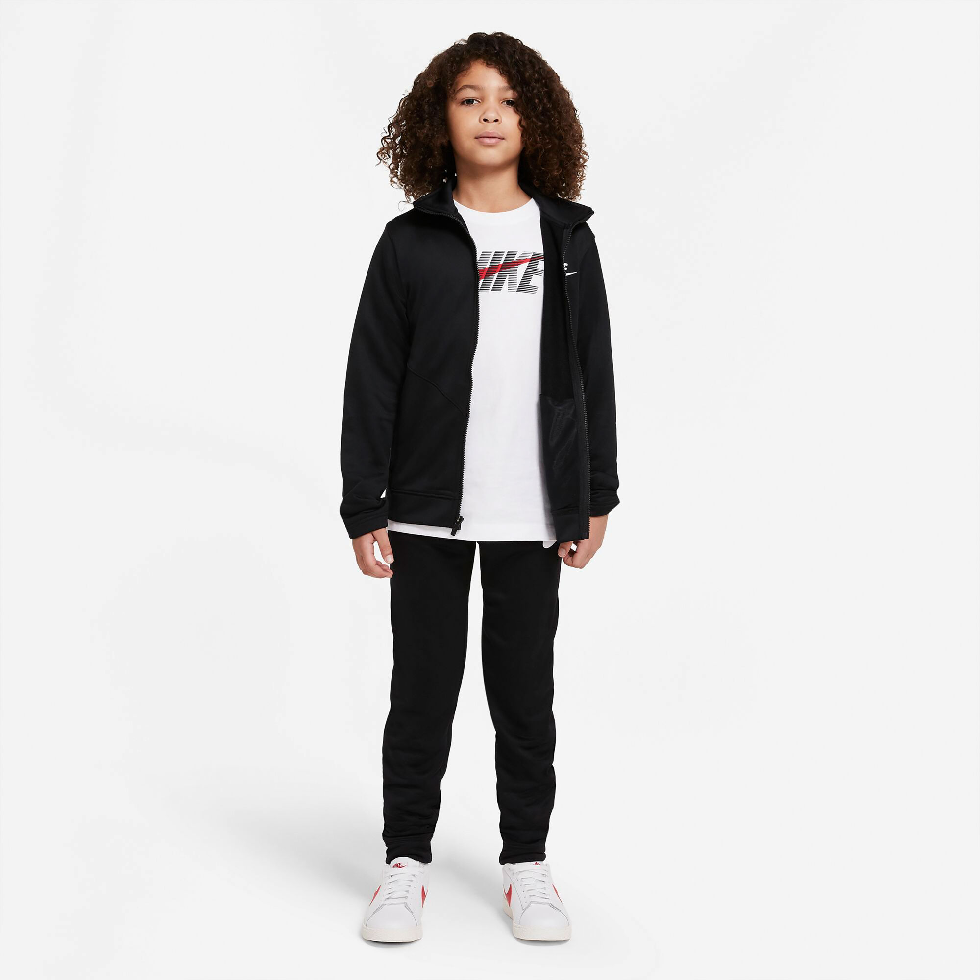 buy Nike Sportswear Tracksuit Boys - Black, White online | Tennis-Point