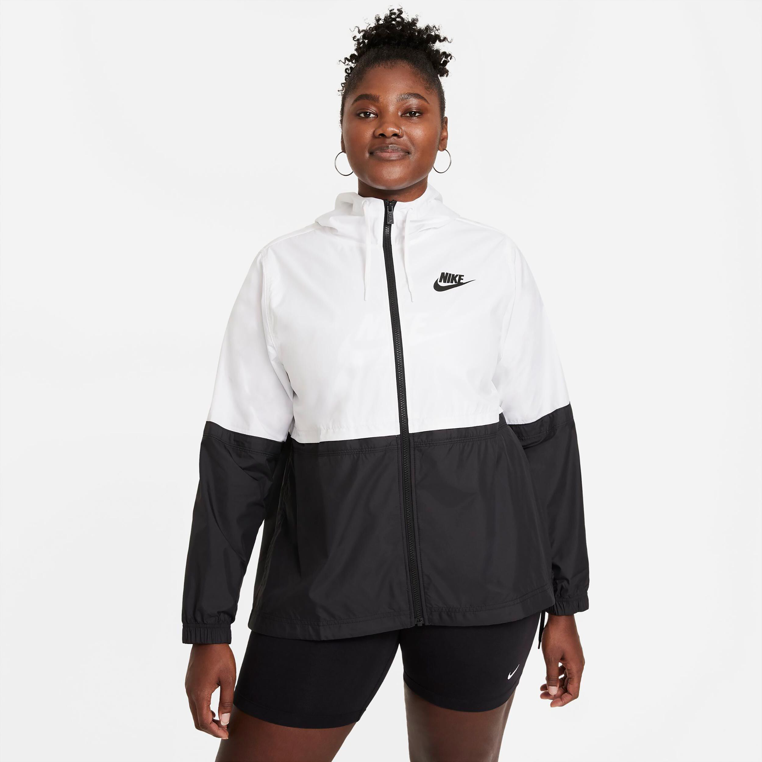 Nike women's plus size jacket discount