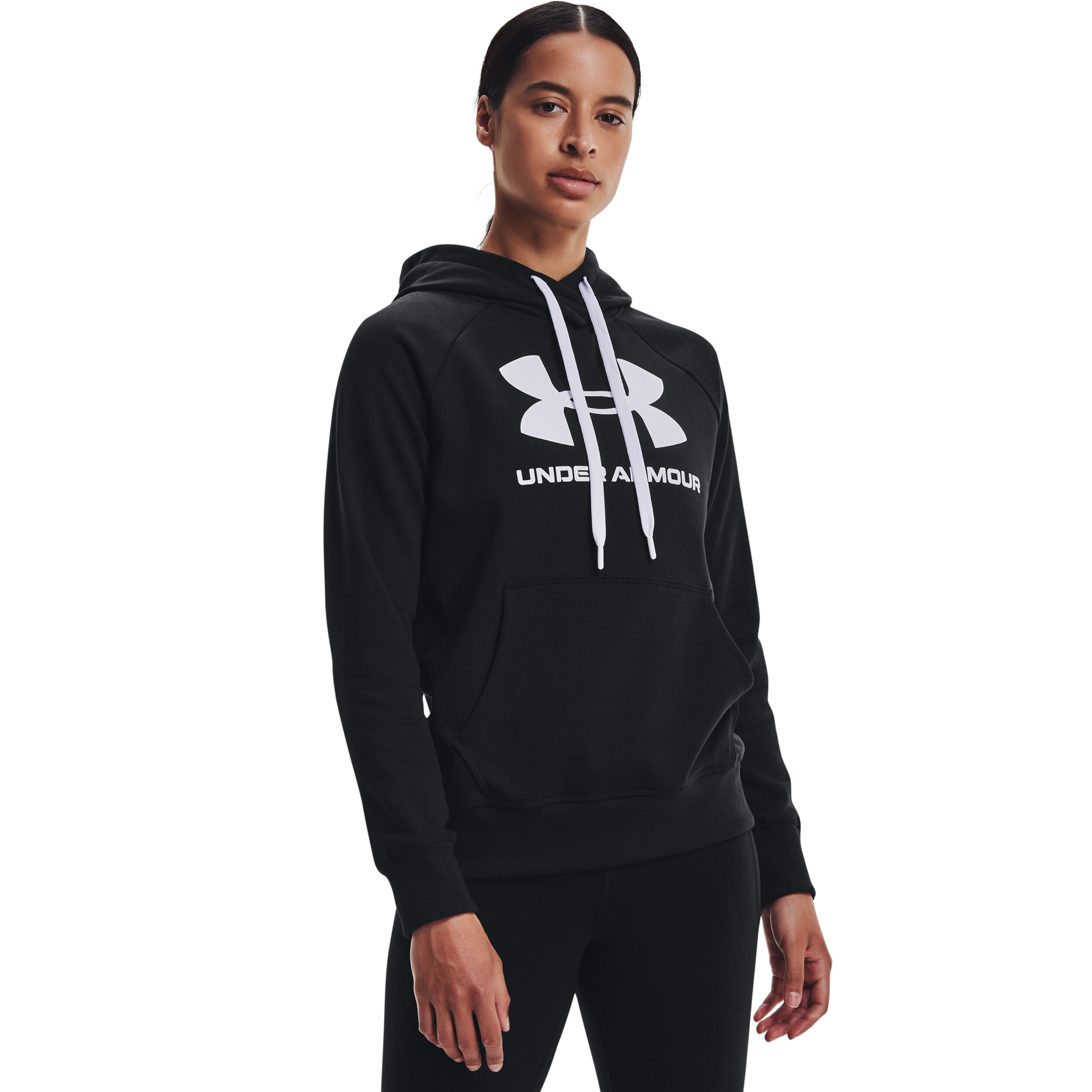Black and pink under armour sweatshirt outlet