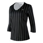 Tennis-Point Clothing Tennis-Point Stripes Long Sleeve Special Edition Women-Black,White