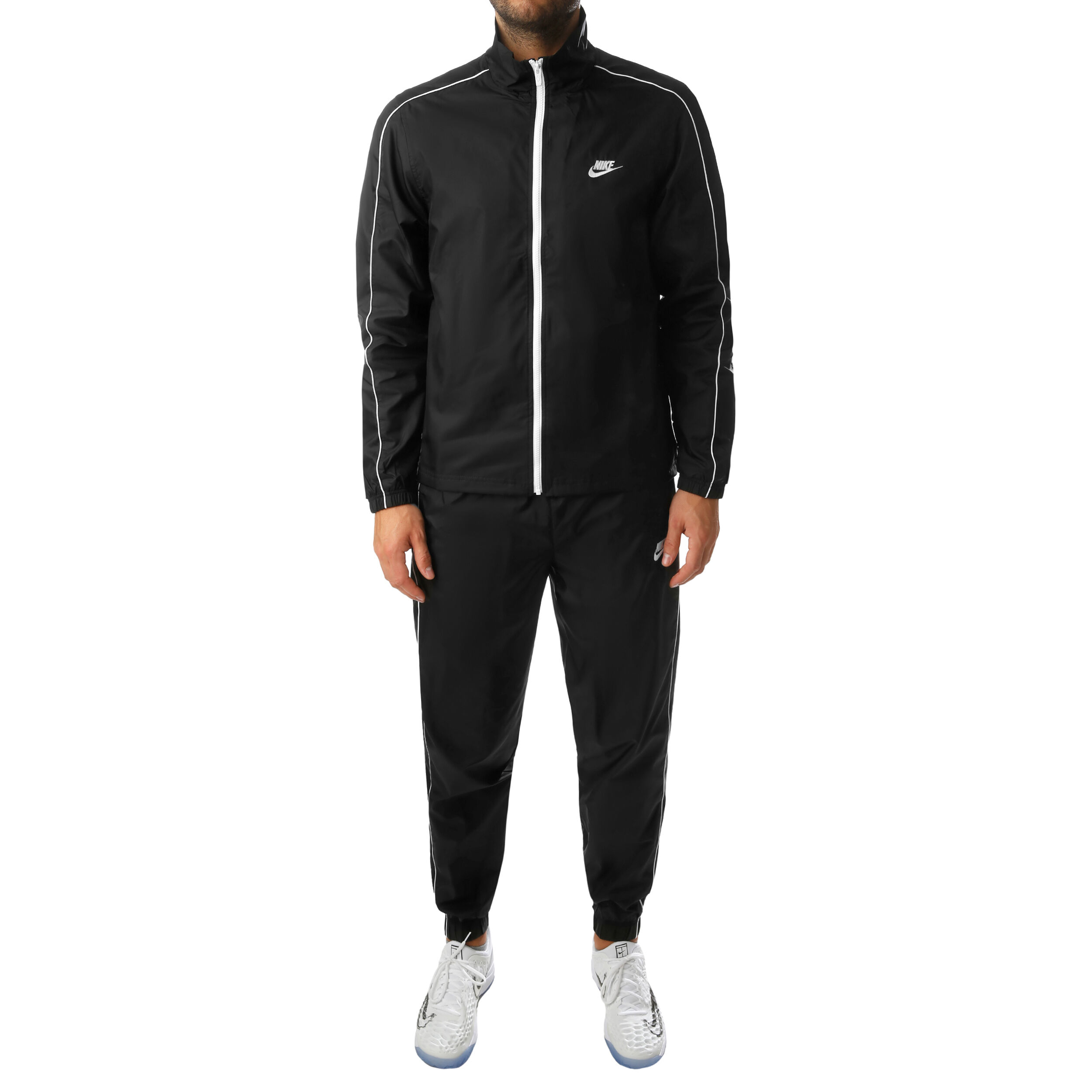 Buy Nike Sportswear Woven Tracksuit Men Black White online Tennis Point UK
