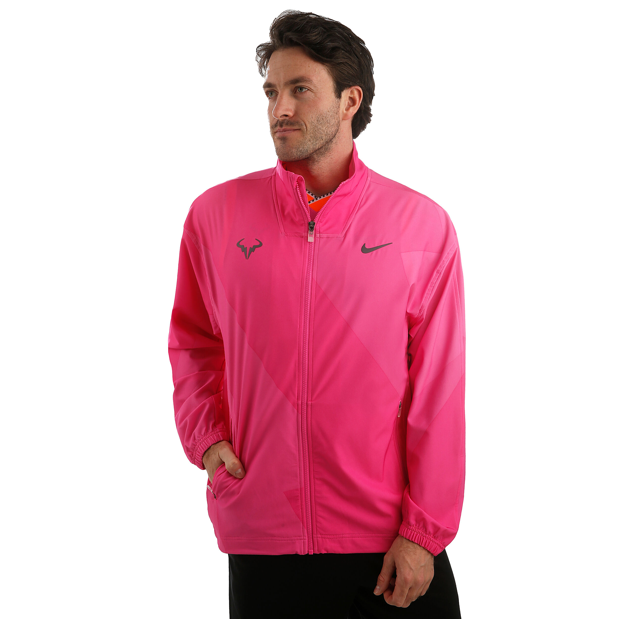 Pink jacket nike cheap