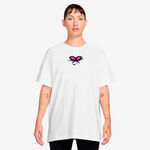 Nike T-Shirt Nike Dri-Fit Slam Oversize T-Shirt Women-white