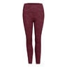 Jacquard Running Tights Women-Berry