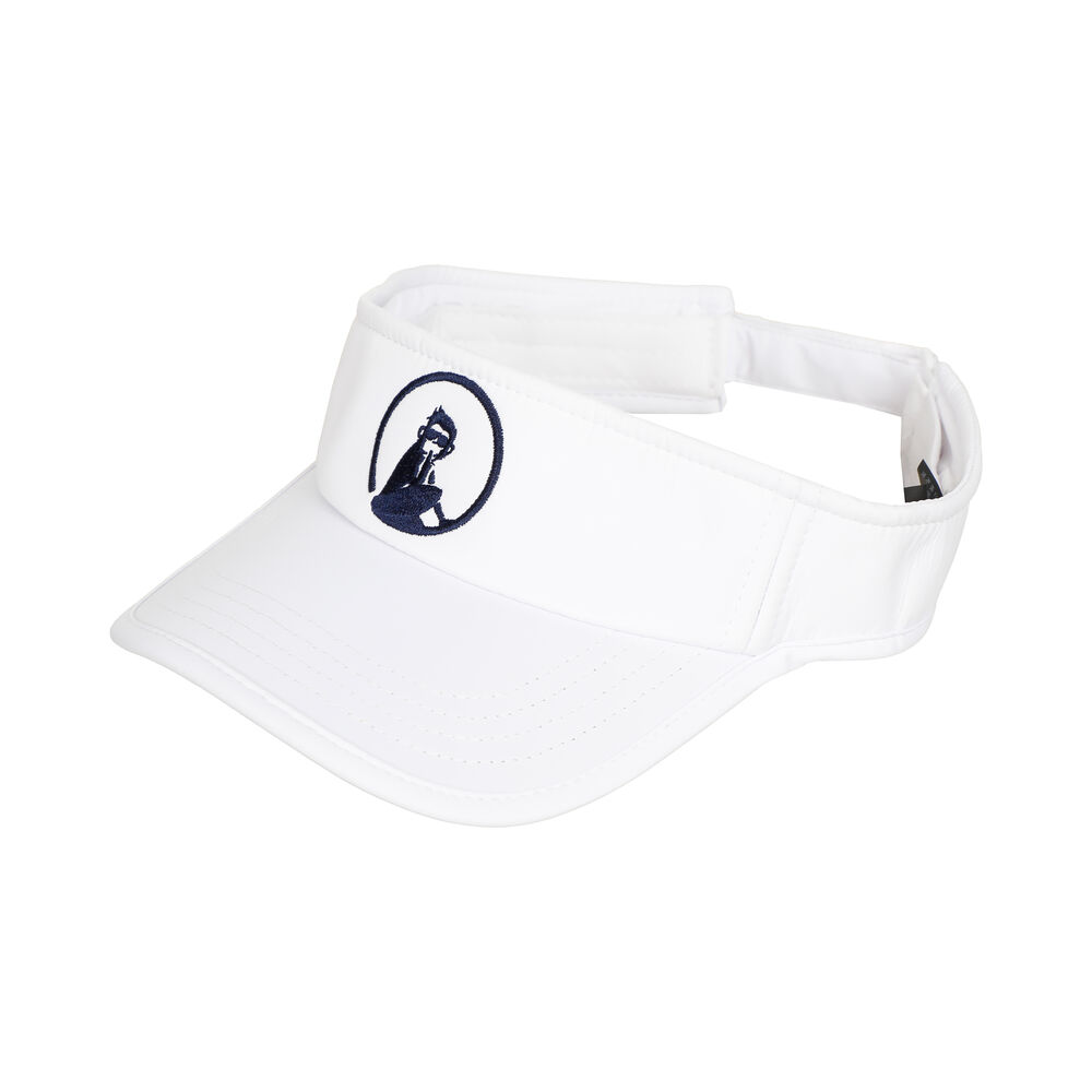 Quiet Please Court Visor white, size: