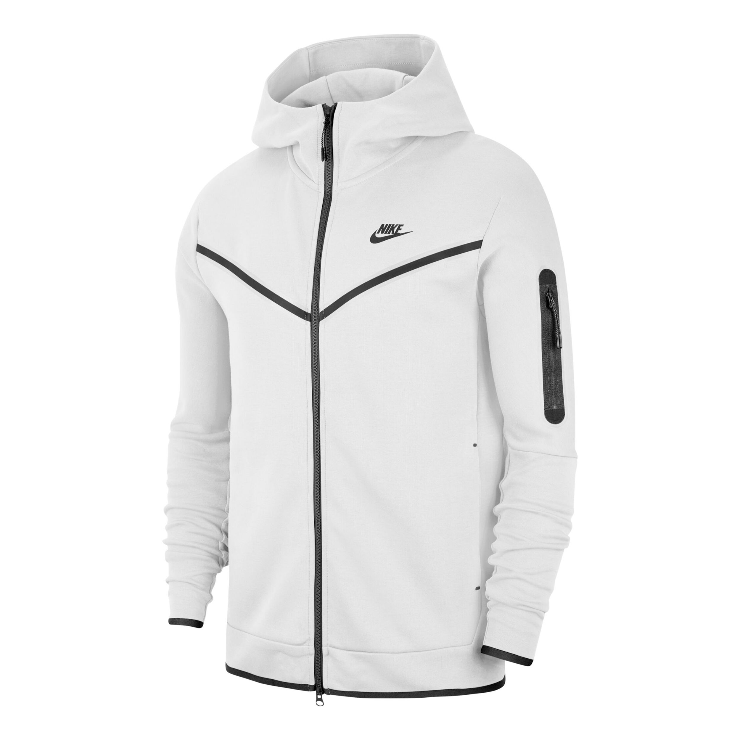 White tech fleece hoodie hot sale