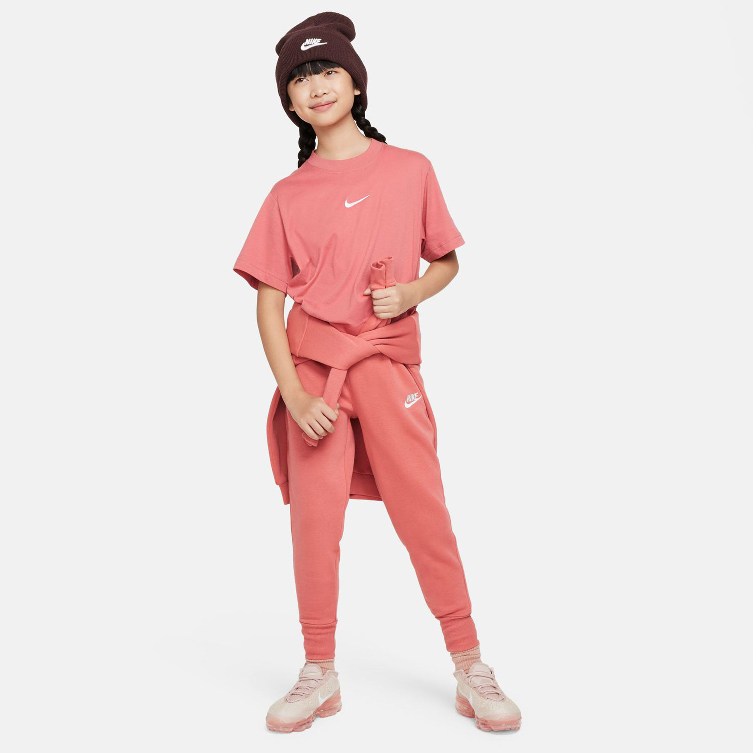 Nike coral shirt new arrivals