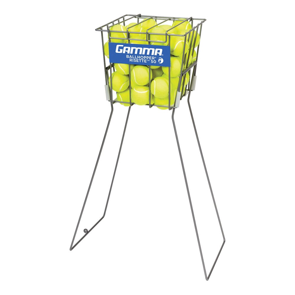 Gamma Ballhopper Risette 50 Ball Basket-Silver