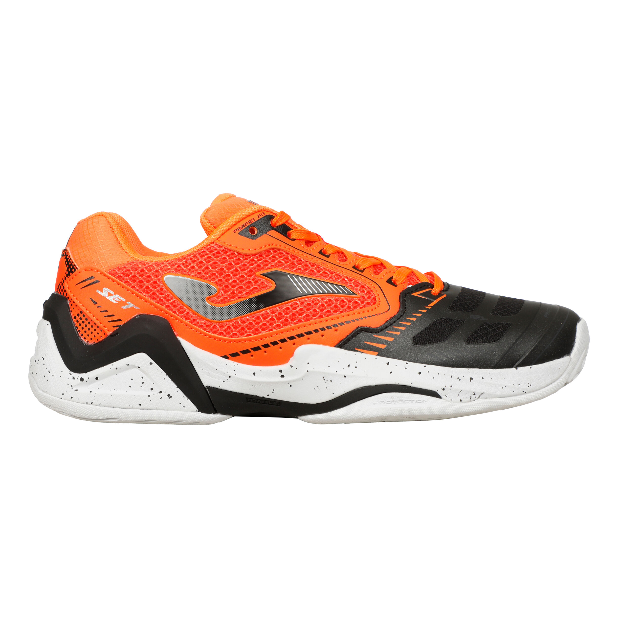 Orange and black hotsell mens sneakers