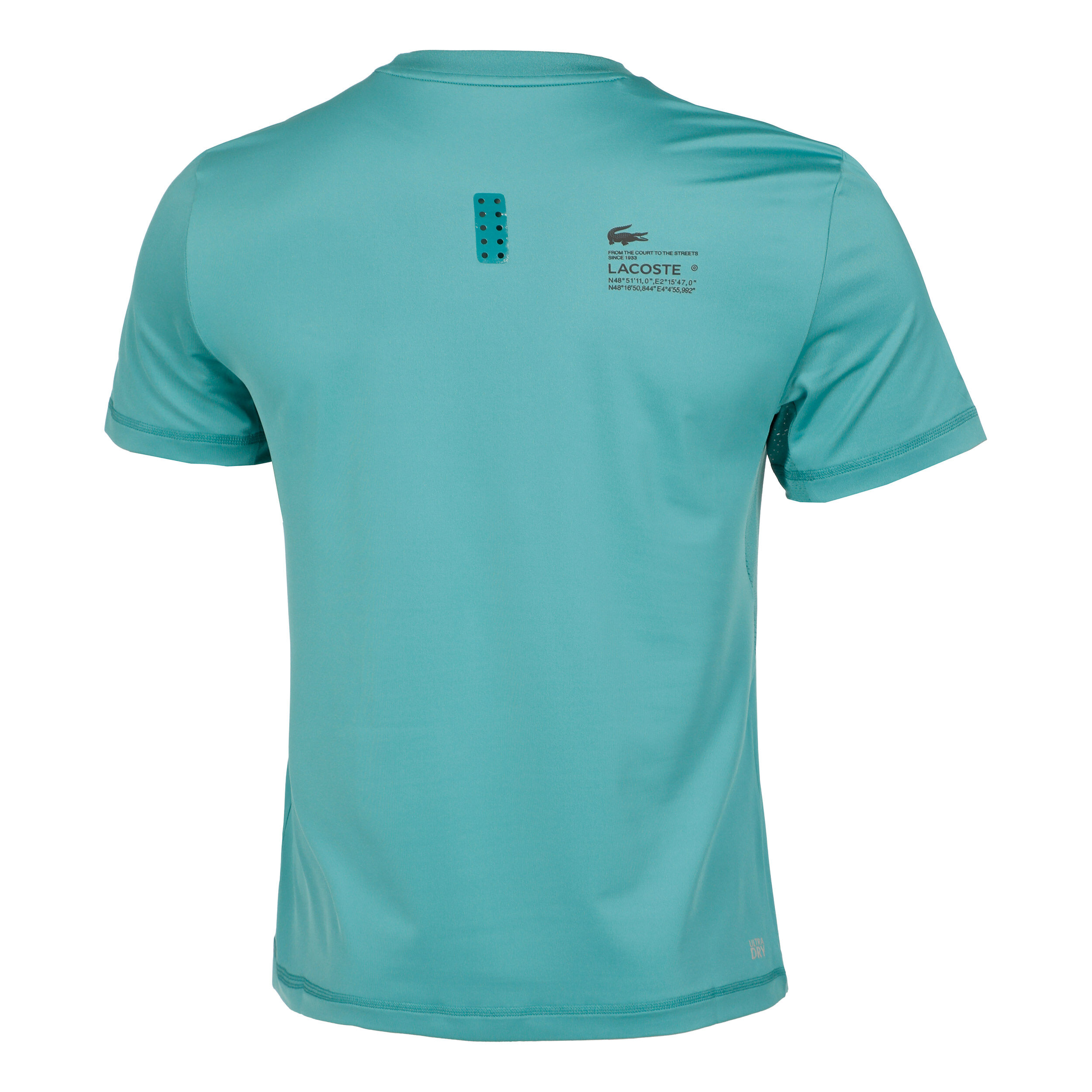 Turquoise lacoste t shirt outlet