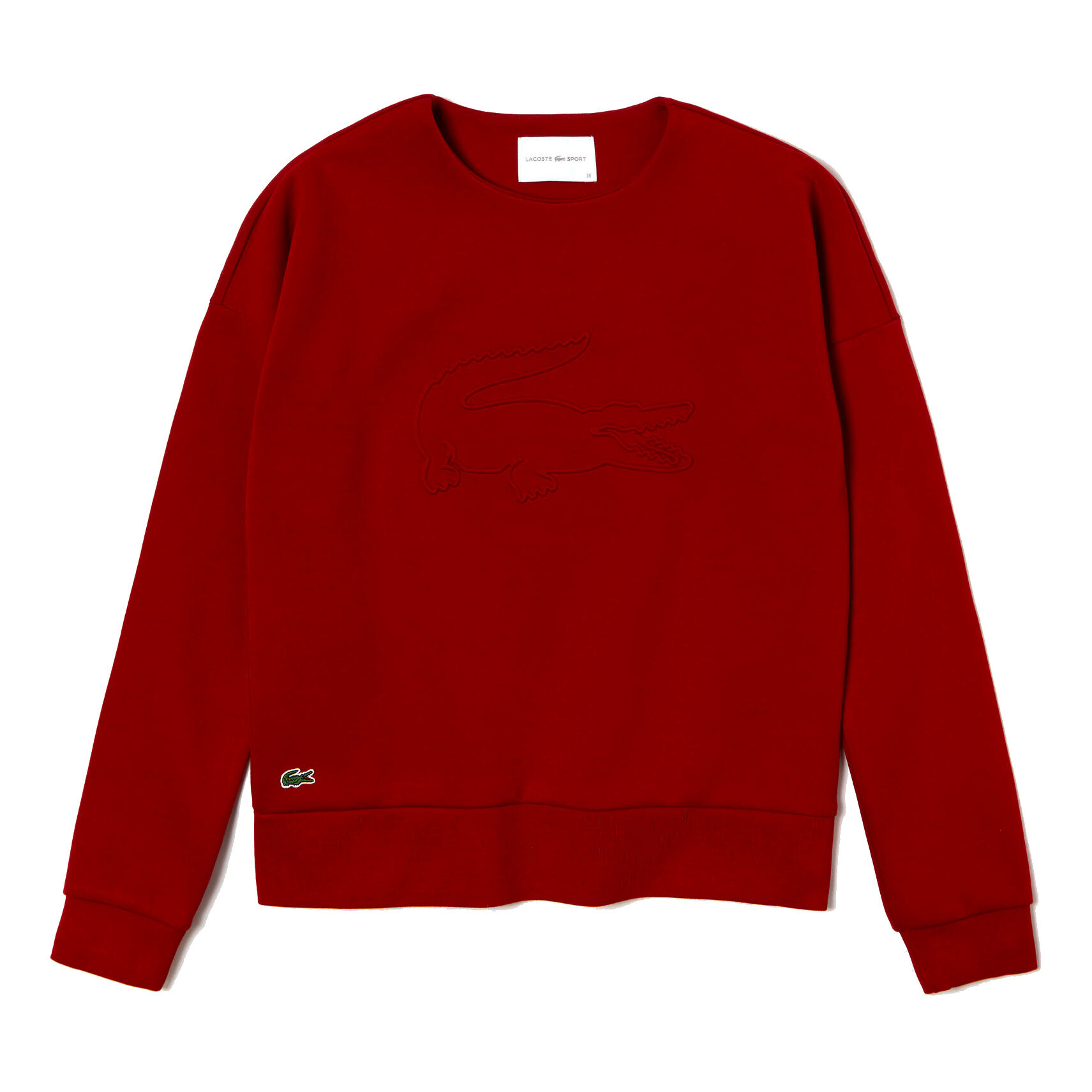 Buy Lacoste Sweatshirt Women Dark Red online Tennis Point UK
