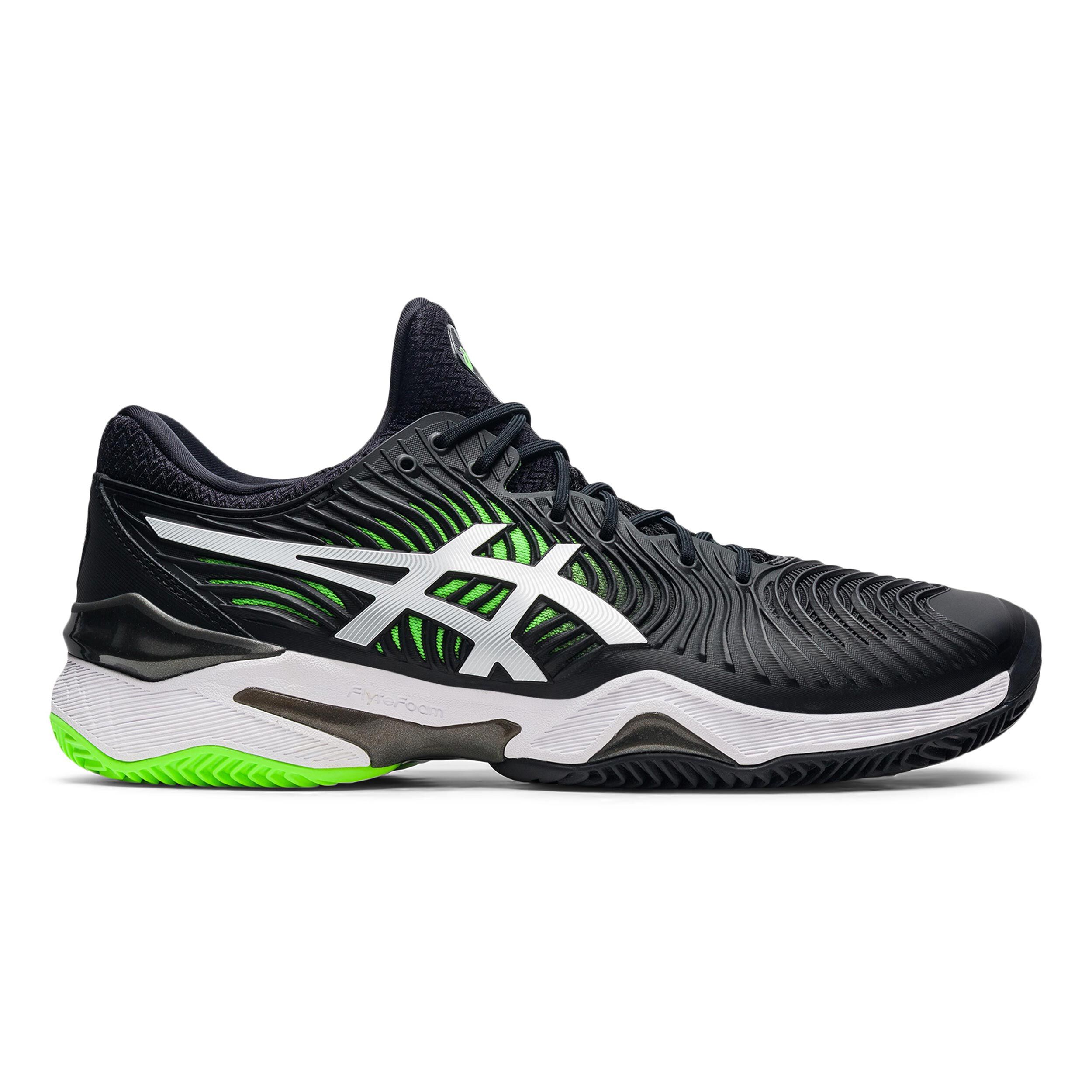 Buy ASICS Court FF 2 Clay Court Shoe Men Black White online Tennis Point UK