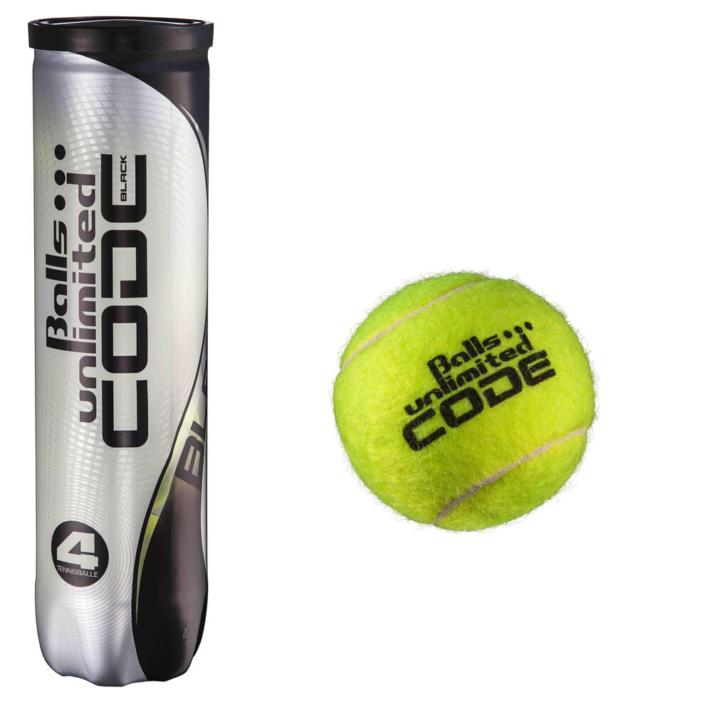 Balls Unlimited Code Black 4 Ball Tube Balls Unlimited Code Black 4 Ball Tube
