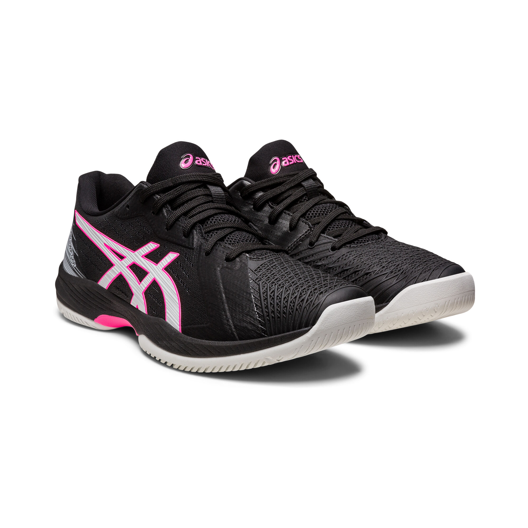 buy ASICS Solution Swift FF AC All Court Shoe Men - Black, Pink online |  Tennis-Point