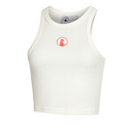 Quiet Please Clothing Quiet Please Crossroad Ribbed Tank Top Women-White