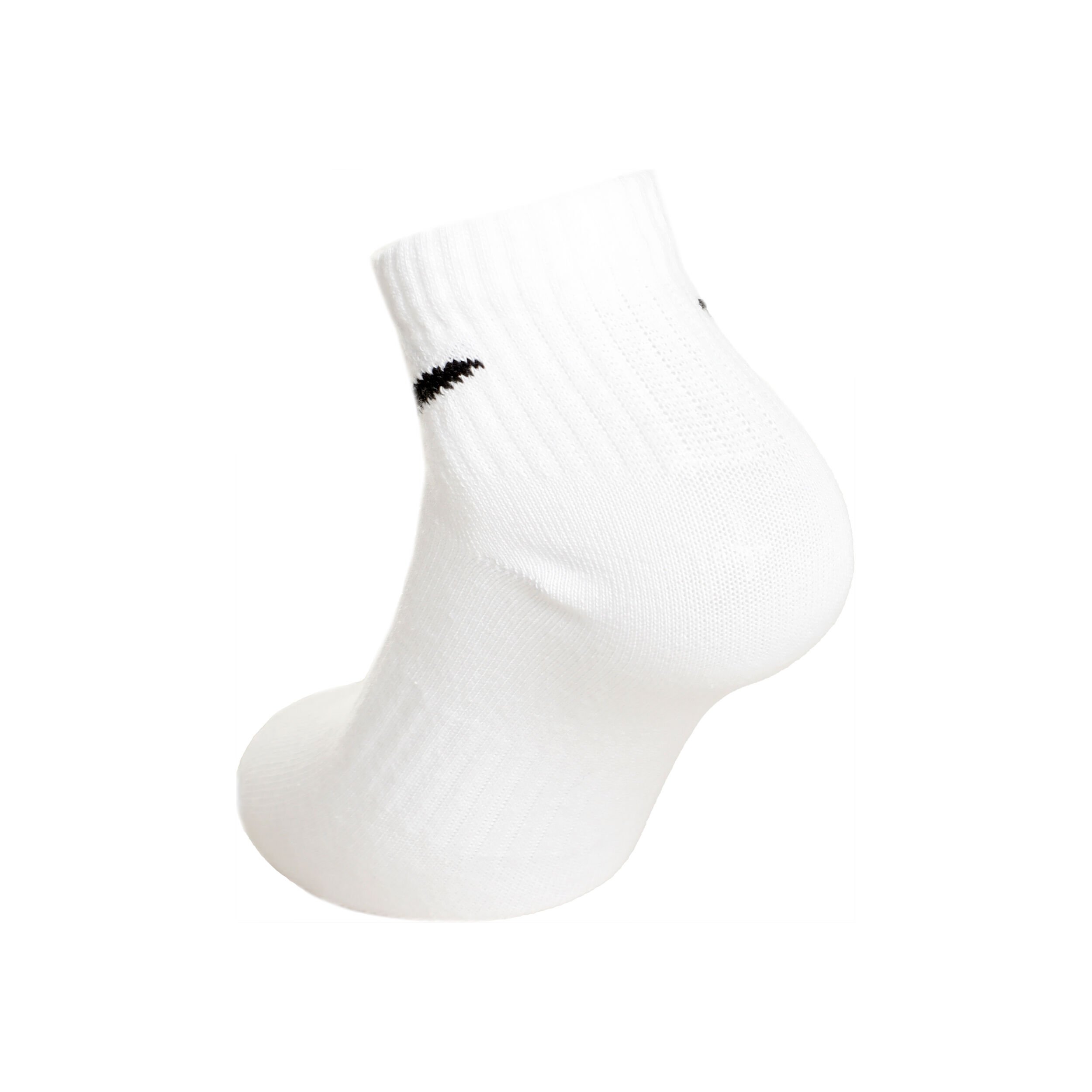 Everyday Lightweight Tennis Socks 3 Pack White Black