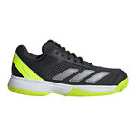 adidas Tennis shoes adidas Courtflash All Court Shoe Kids-Black,Lime