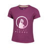 Baseline Logo T-Shirt Girls-Berry,Pink