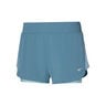 2in1 4.5 Running shorts Women - petrol, 