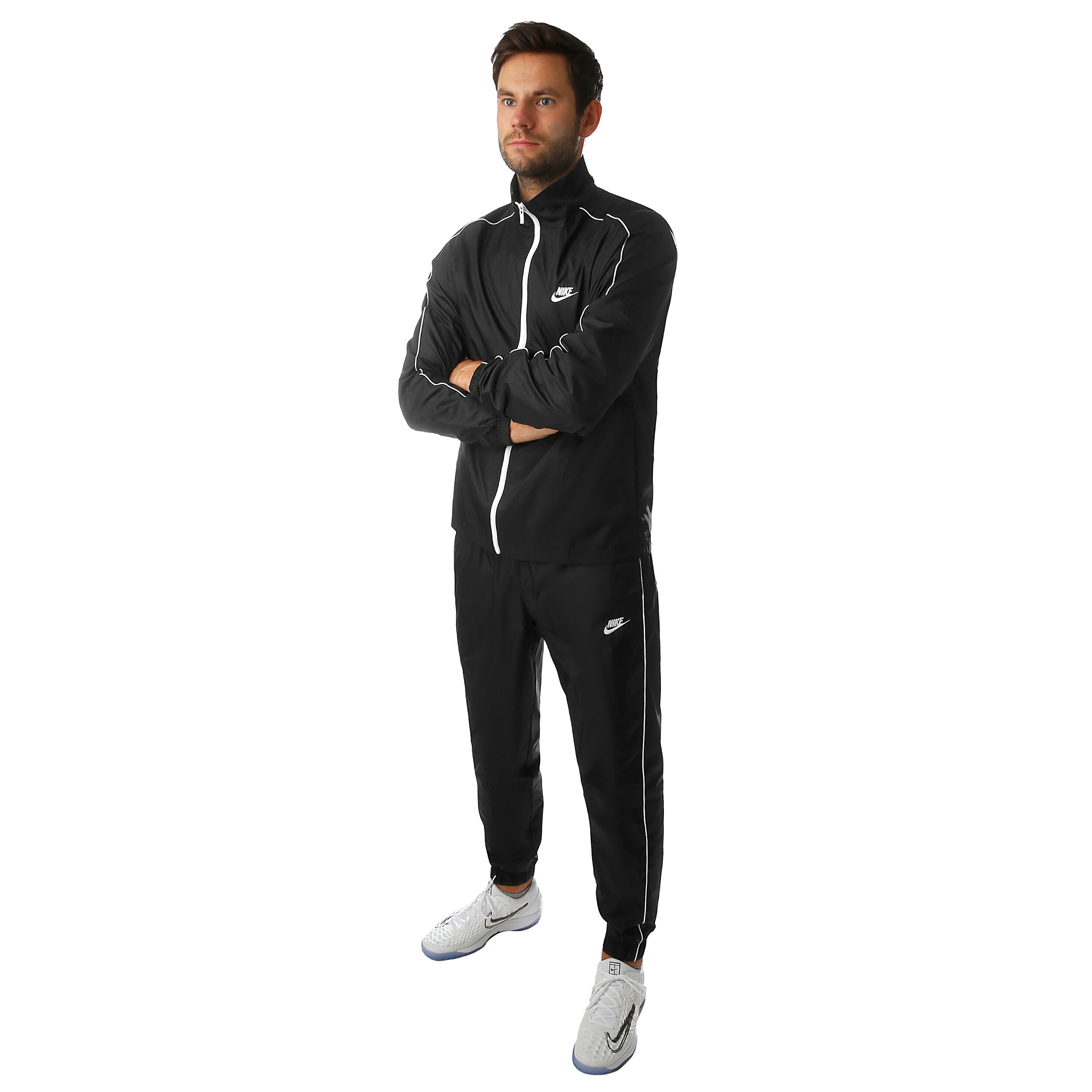 Nike nsw woven tracksuit mens clearance