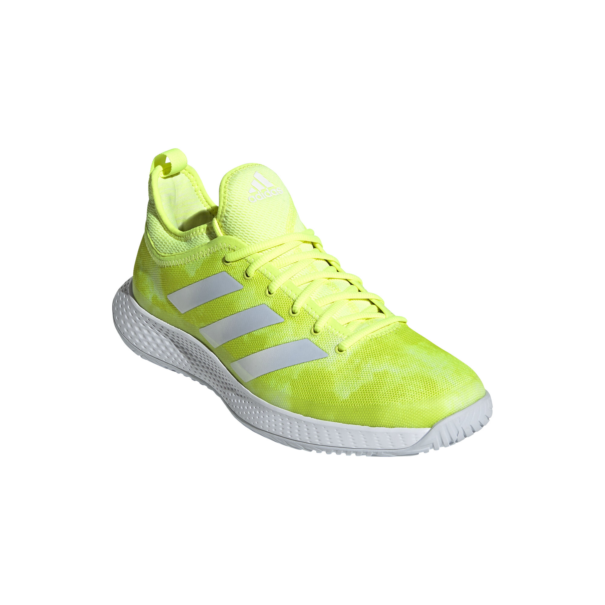 online Tennis Point buy adidas Defiant Generation All Court Shoe Men Neon Yellow White