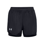 Under Armour Clothing Under Armour Fly By 2.0 2in1 Shorts Women-Black,Silver