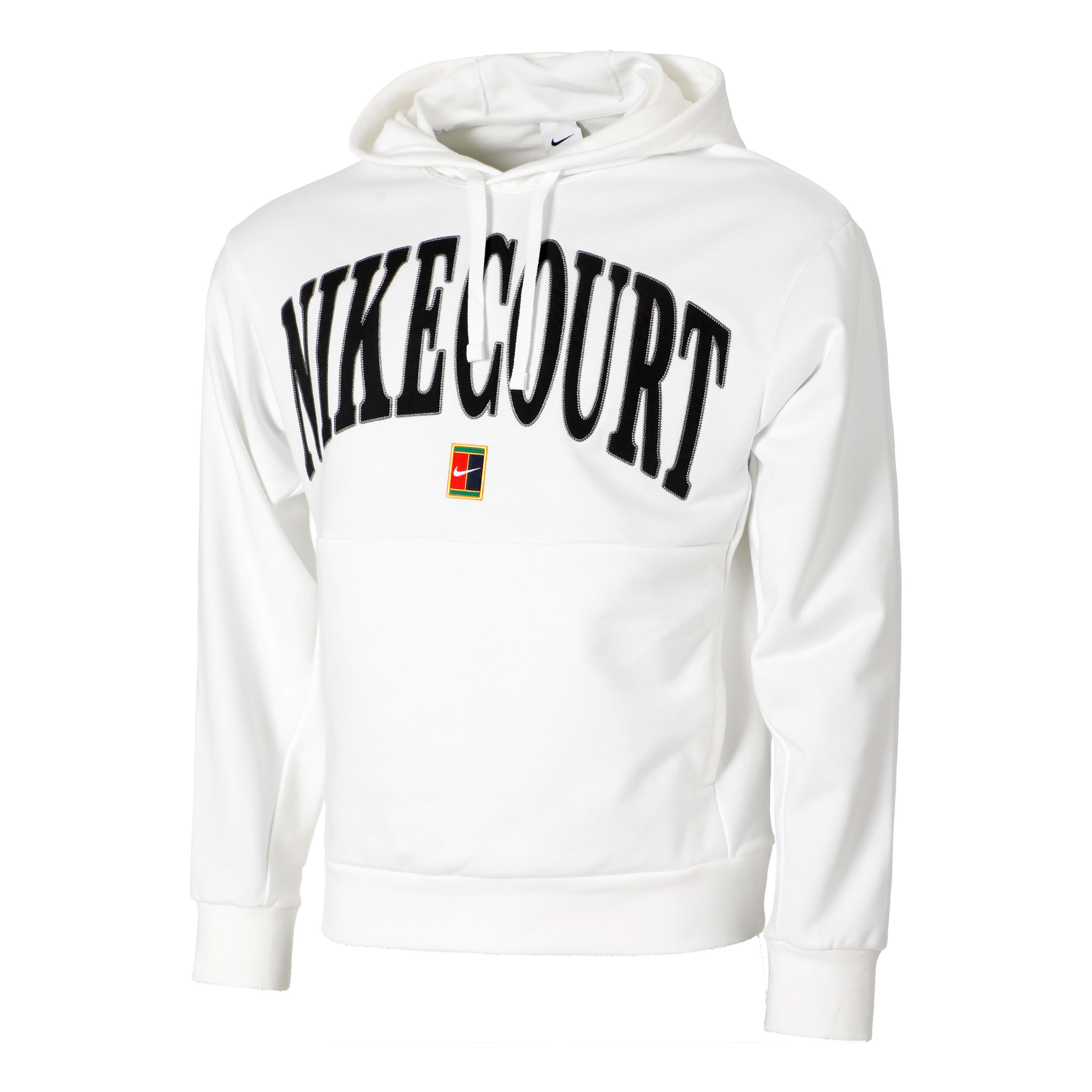 Dri Fit Fleece Heritage Hoody Men Black White