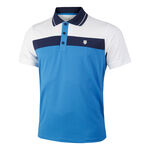 K-Swiss Clothing K-Swiss Core Team Block Polo Men-Blue,White
