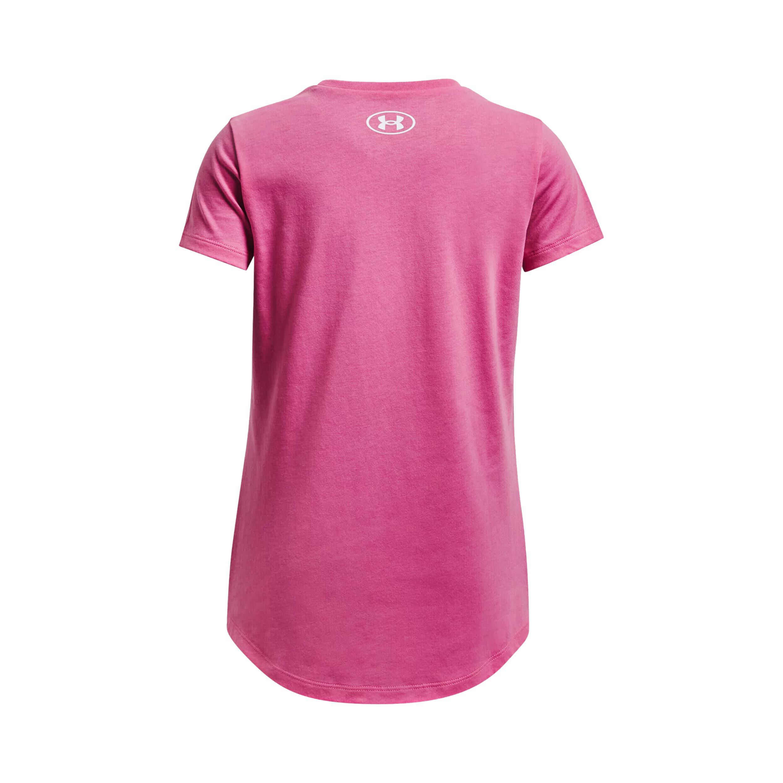 Buy Under Armour Sportstyle Logo T Shirt Girls Pink Pink online Tennis Point UK