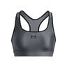 Heatgear Mid Padless Sports Bras Women-Grey