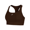 Road Compression Sports Bras Women-Brown
