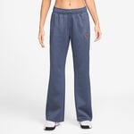 Nike Clothing Nike Court Mid Rise Polyknit Heritage Training Pants Women-Blue Grey