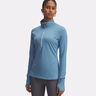 Launch Pro Half-Zip Long Sleeve Women-Blue
