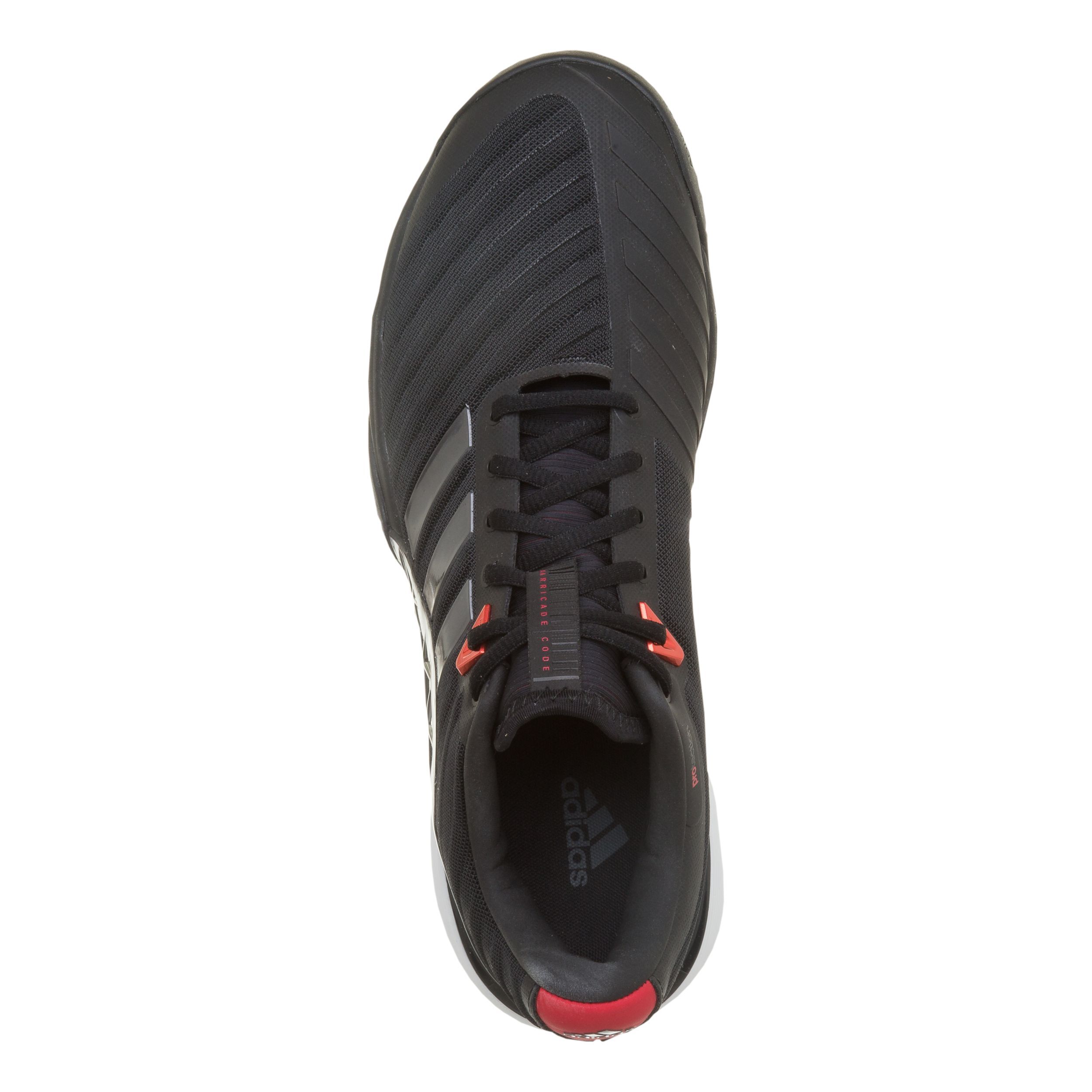 Buy adidas Barricade 2018 Clay Court Shoe Men Black Silver online