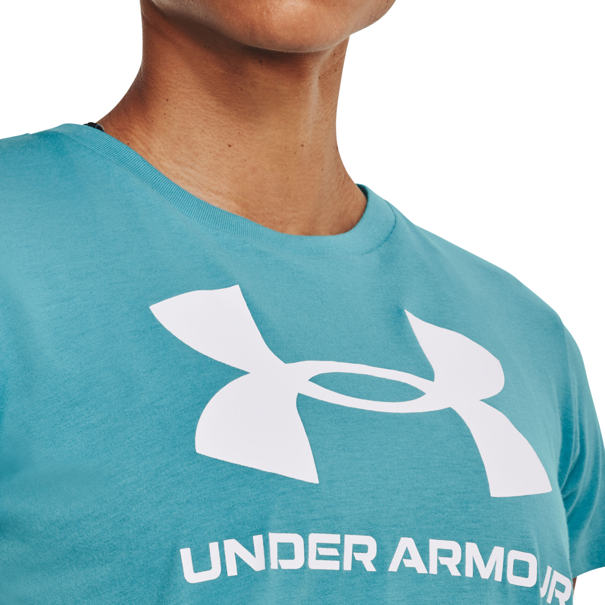 Under armour top women's graphic tees