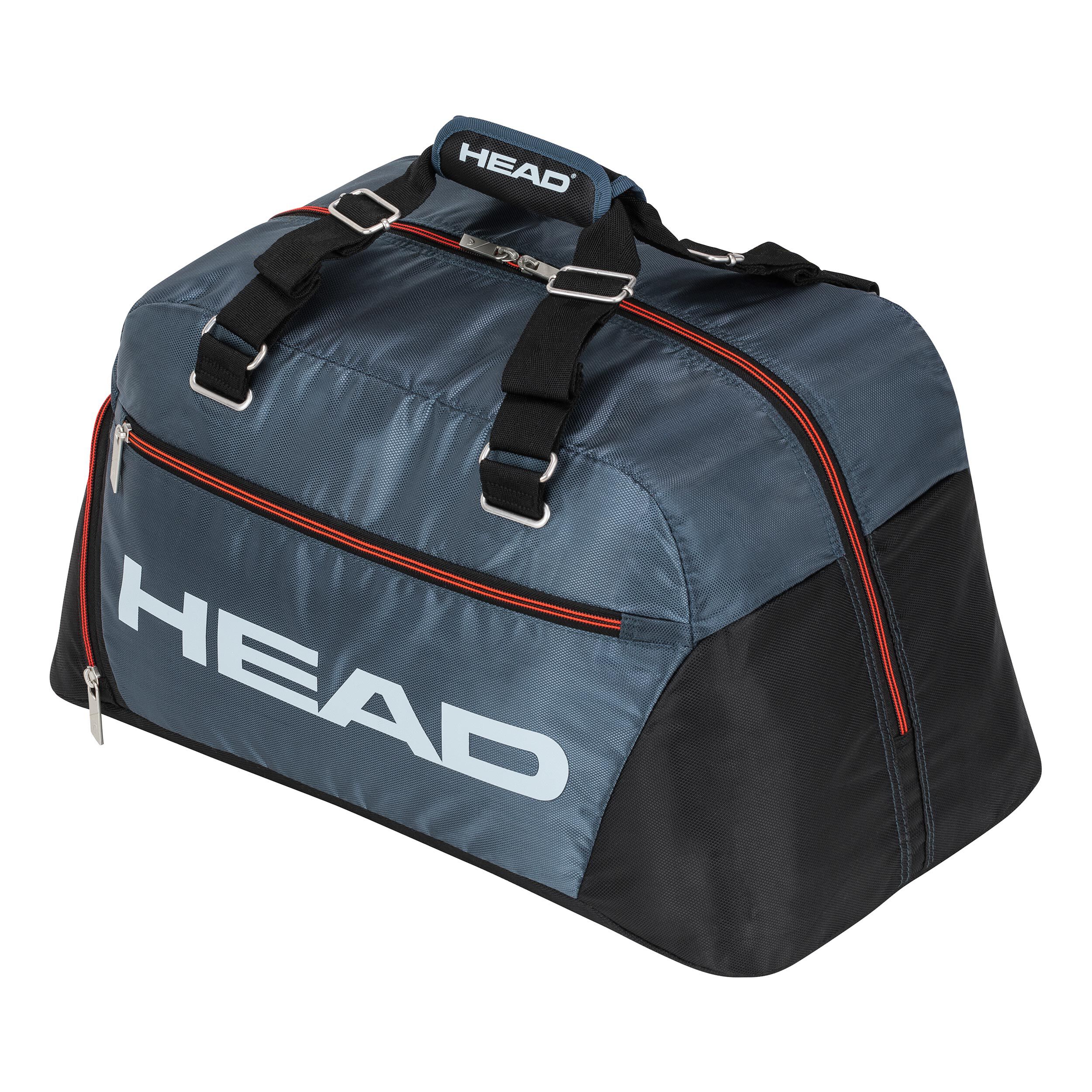 Tour Team Court Bag Dark Grey Orange