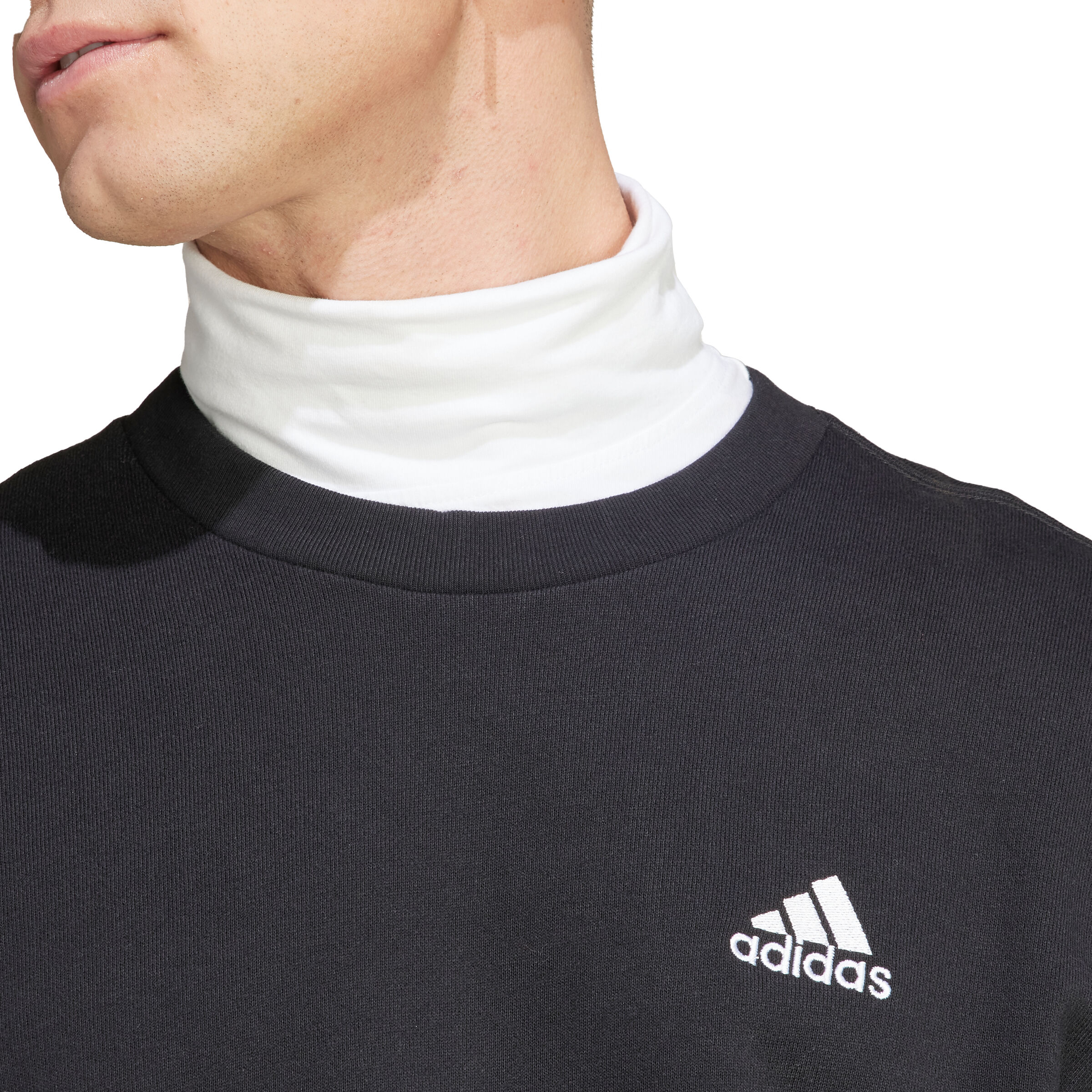 Buy adidas Essentials French Terry Embroidered Small Logo Sweatshirt Men Black online Tennis Point UK