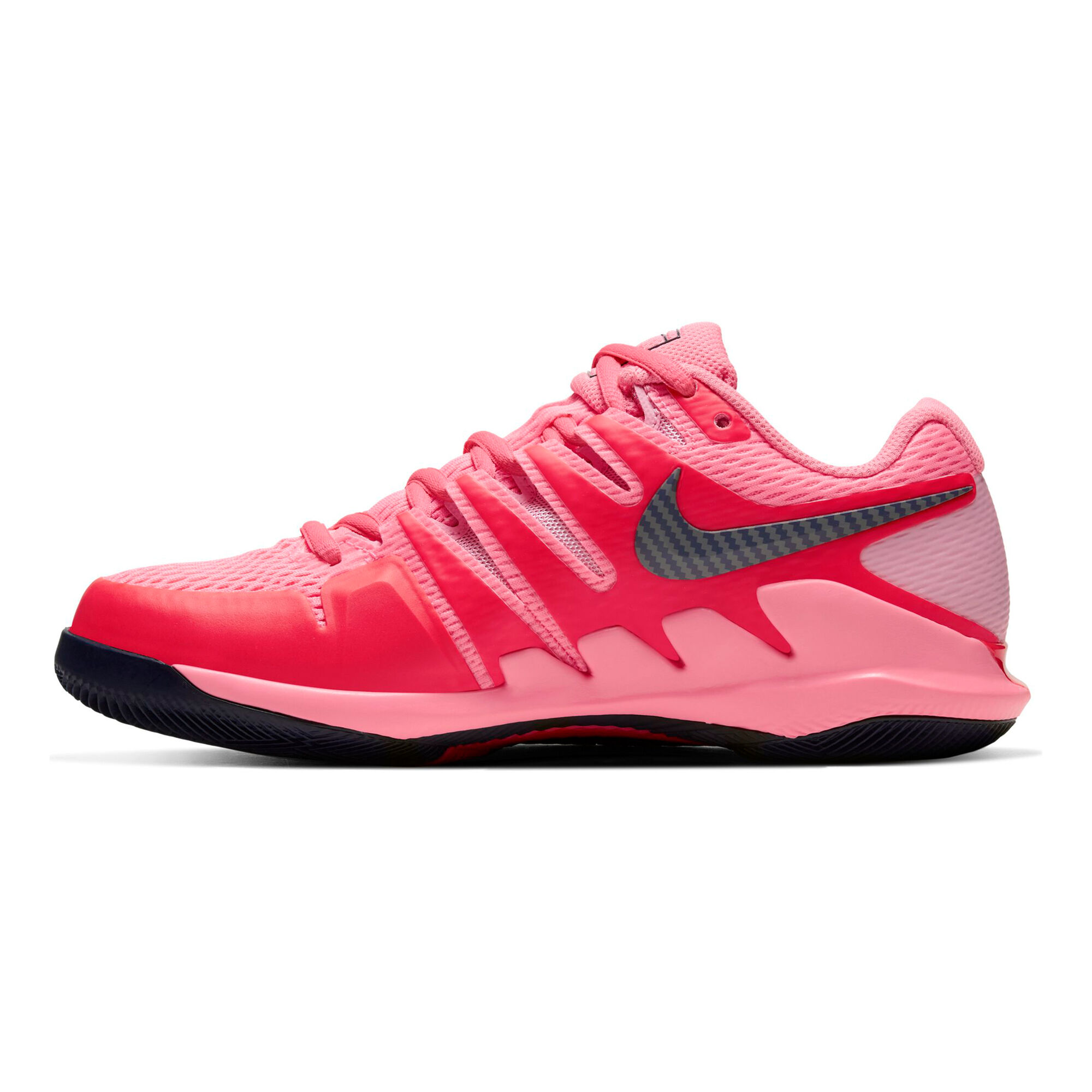 nike air zoom vapor x laser crimson women's shoe