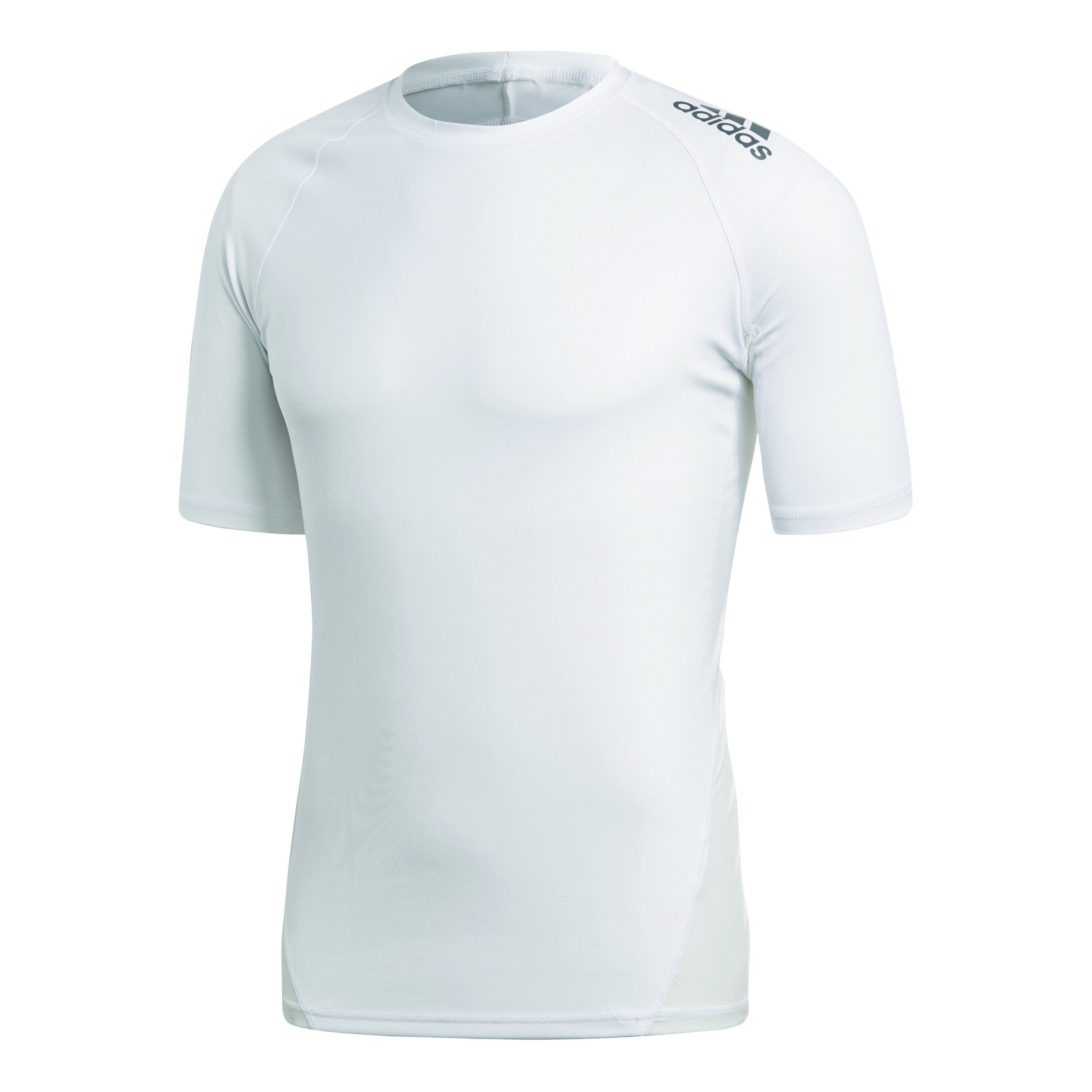AlphaSkin Sport T Shirt Men White Grey