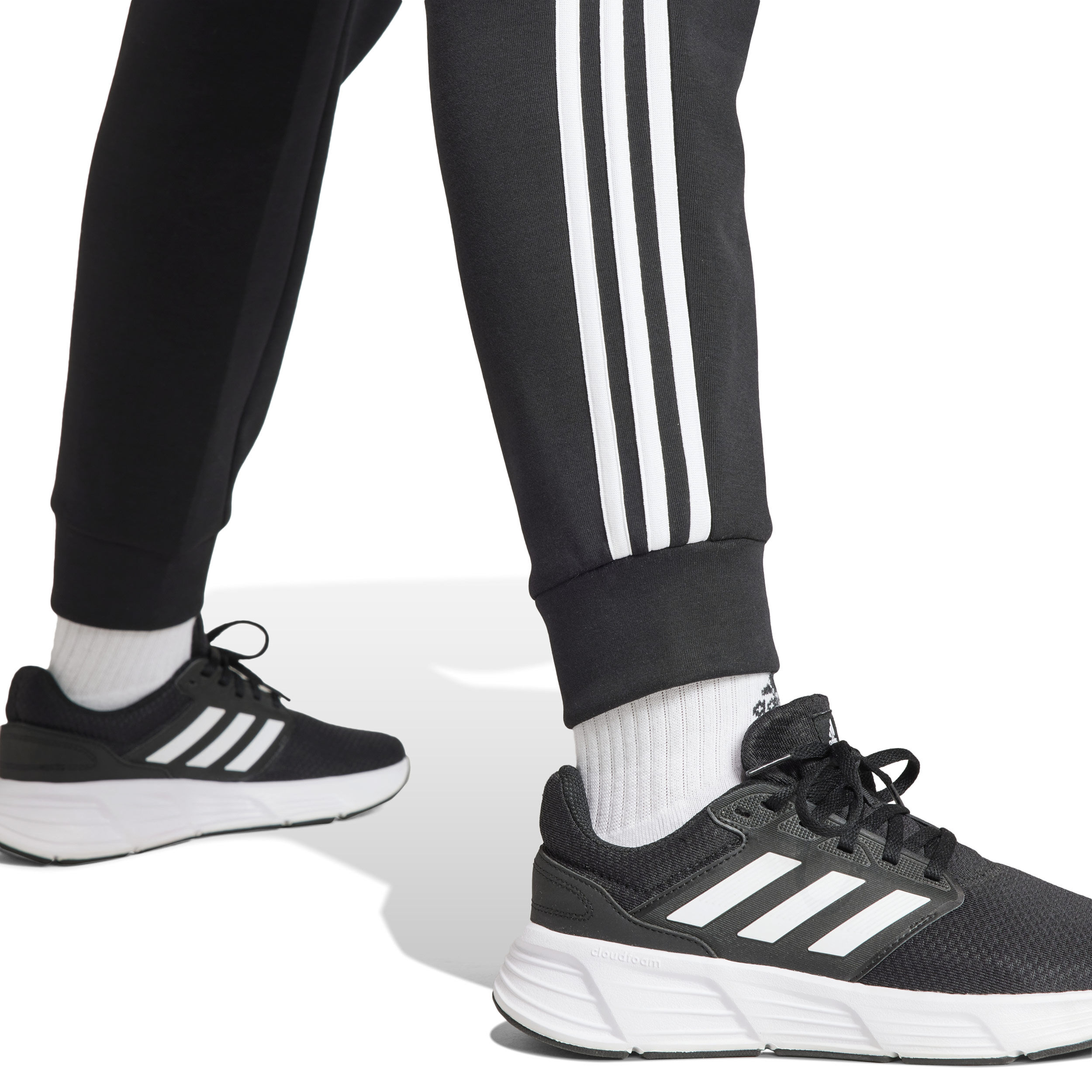 Future Icon 3 Stripes Regular Training Pants Women Black White