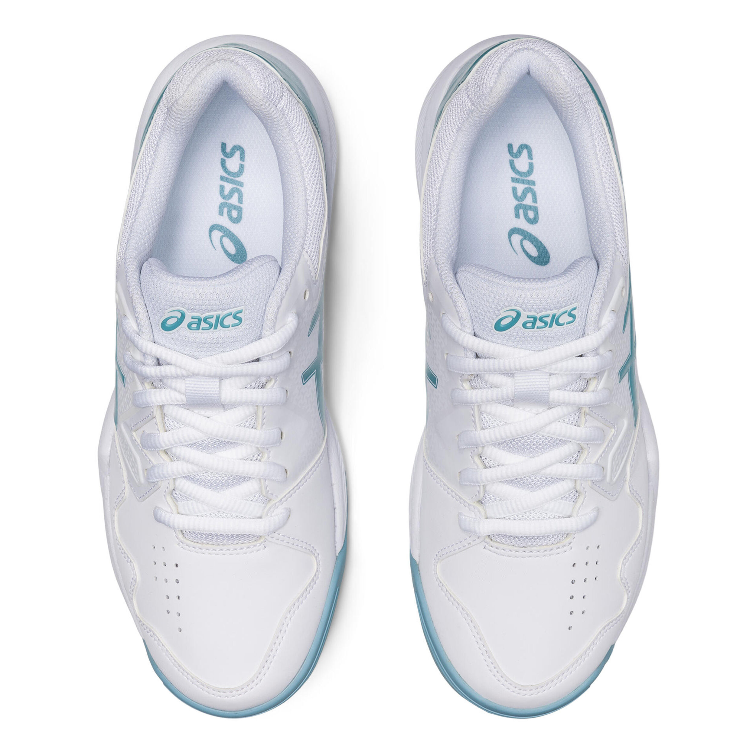 buy ASICS Gel-Dedicate All Court Shoe Women White, Light Blue online  Tennis-Point