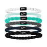 Flex Hair Tie Hair band 6 Pack Unisex - multicoloured, white