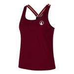 Quiet Please Clothing Quiet Please Endlessly Serve & Volley 2.0 Tank Top Women-Wine Red,Multicoloured