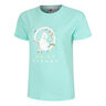 Wild Sketchy T-Shirt Women-Turquoise,Multicoloured