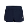 Crew 2in1 Shorts Women-Dark Blue