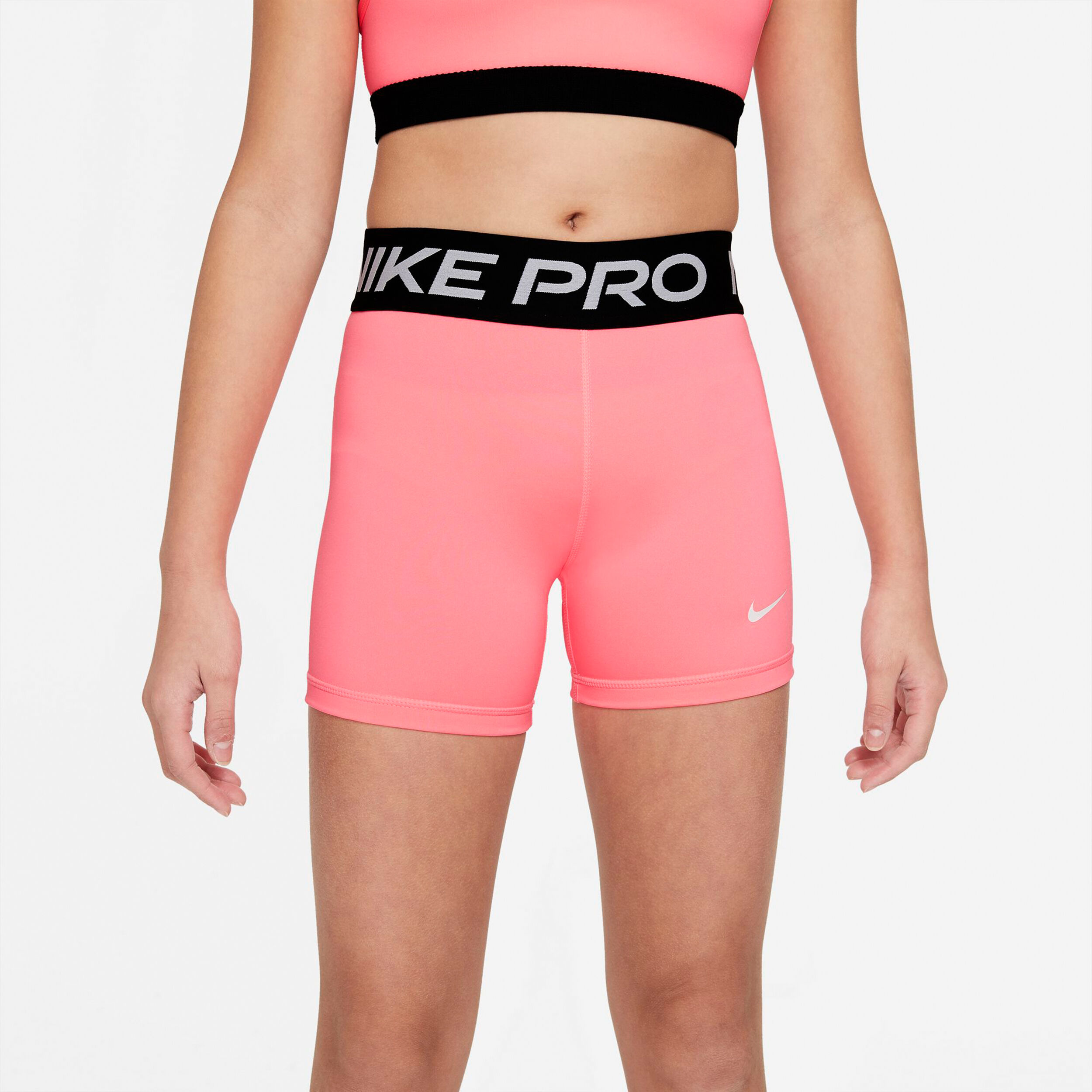 Hot pink nike pro shorts 2025