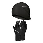 Nike Clothing Nike Essential M&uuml;tze + Gloves Men-black,silver